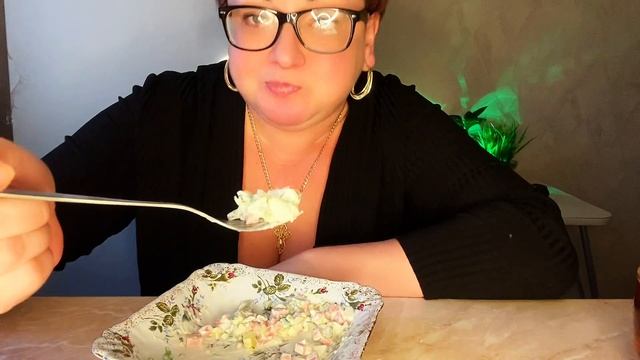 ОЙ,какой он вкусный👍/МУКБАНГ ВИНЕГРЕТ