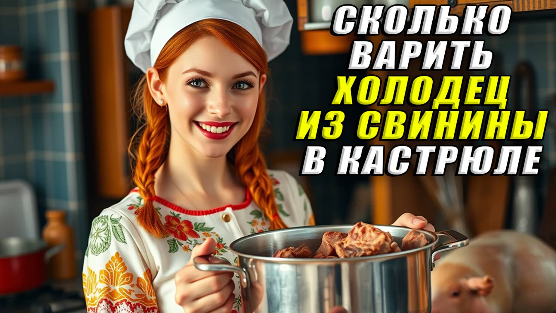 Сколько варить холодец из свинины в кастрюле