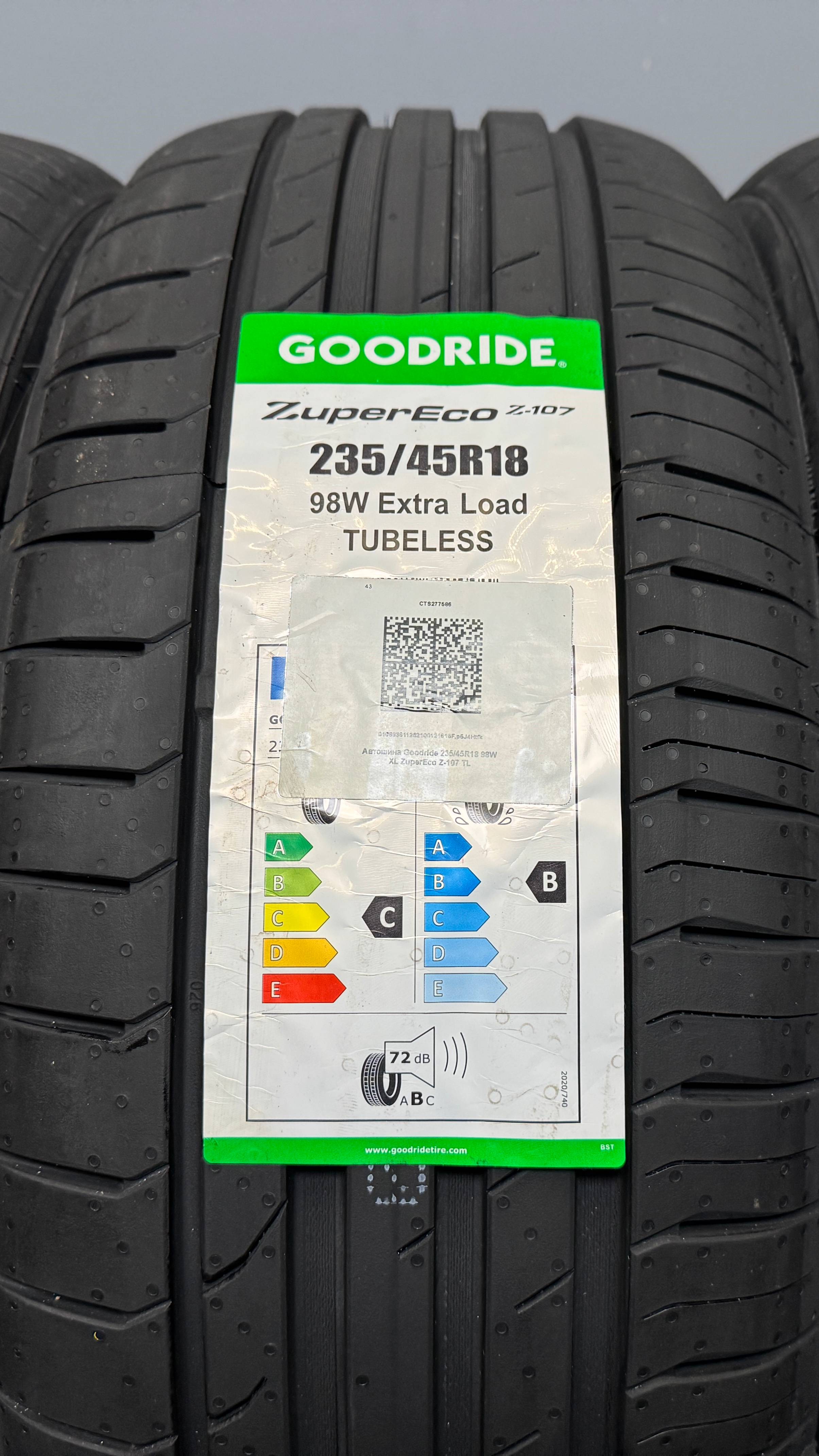 Goodride ZuperEco Z-107 235/45 R18 98W