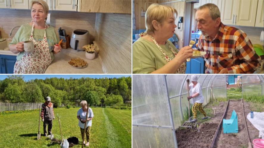 КОТЛЕТКИ ПОЛУЧИЛИСЬ ПРОСТО БОМБИЧЕСКИЕ. А МЫ УБИВАЕМ СЕБЯ НА ГРЯДКАХ.