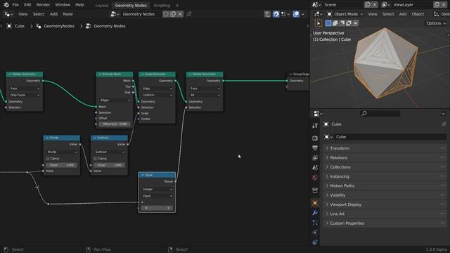 How to pack waves into polygon 83(Как упаковать волны в полигон)Geometry Nodes