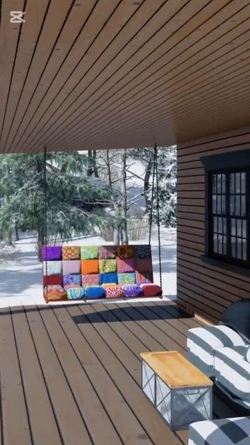 Snowfall ❄️ #ландшафтныйдизайн #snow