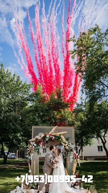 Дневной салют 5 рядов по 5 залпов 1 выстрел(25 залпов) 12500+2000 работа пиротехника.