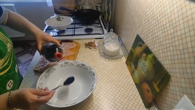 Куриные отбивные в соевом соусе // Сожгла рубашку