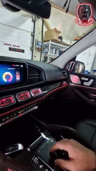 MERCEDES-BENZ GLE 167 подсветка/ 8 995 788 33 83