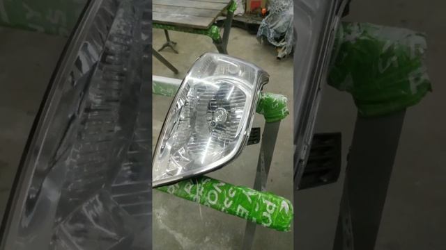 Лечение помутневшей фары