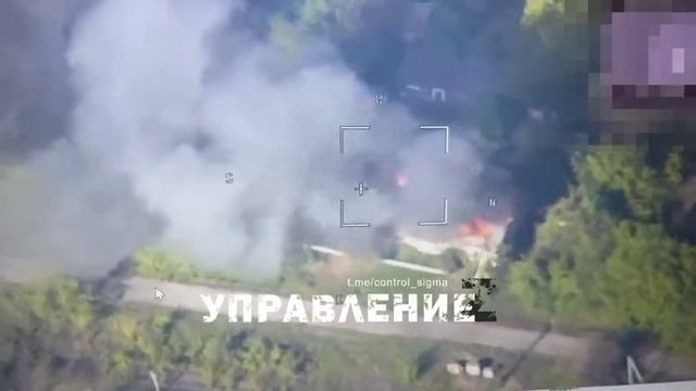 ВСУ с самого утра наступают на направлении Будки - Теткино в Курской области.