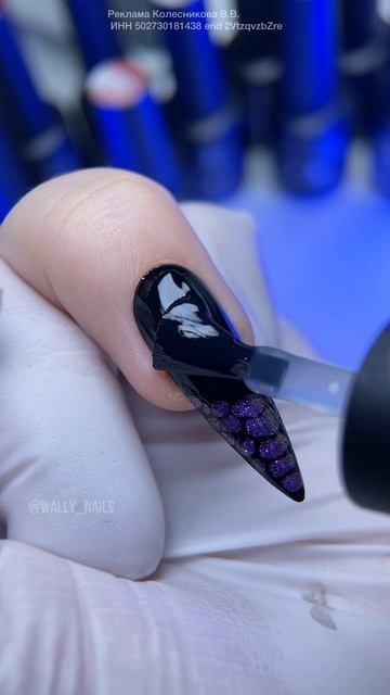 Змеиный френч💅 
#маникюр #ногти #гельлак #наращиваниеногтей