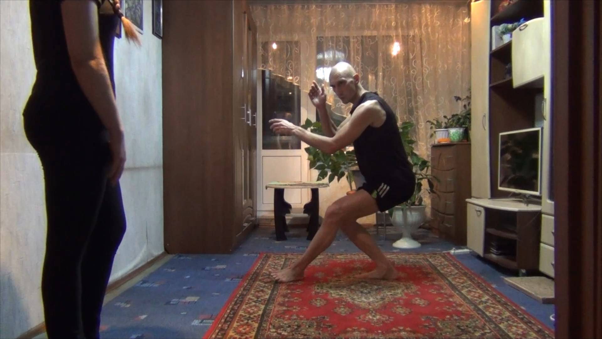 Гребец делает шаг. Всадник и лошадь