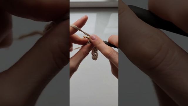 Рельефный узор крючком для сумок