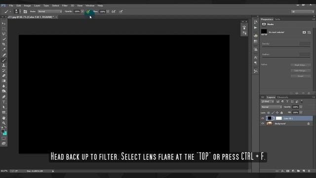photoshop крутой эффект на фото