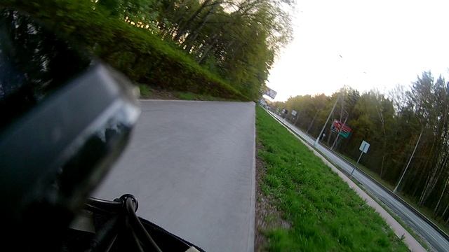 Путь на работу на электровелосипеде 07.05.2025 Новосибирск -2