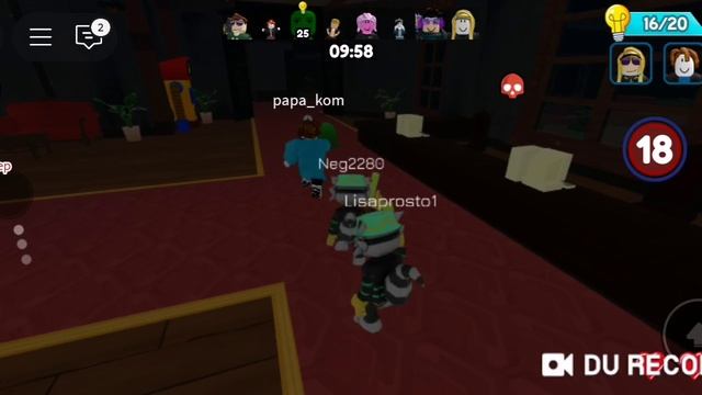 Играю в роблокс в режим Монстр проект