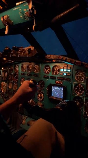 Полет на авиасимуляторе Ту-154