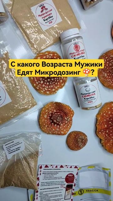 С какого Возраста Мужики Едят Микродозинг 🍄?  #мухомо?