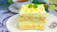 У вас есть Лимон🍋Лёгкий Доступный Лимонный Торт на Скорую руку который тает Во рту!Авторский рецепт