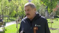В Реутове высадили 80 деревьев в рамках акции «Сад памяти» 07.05.2025
