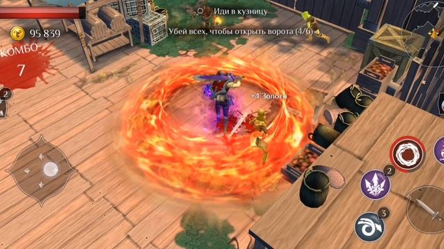 Dungeon hunter проклятые небеса прохождение миссия 3