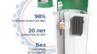 Септик Epishura принцип работы станции биологической очистки
