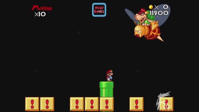 Super Mario Remix 2 Mario Flash game