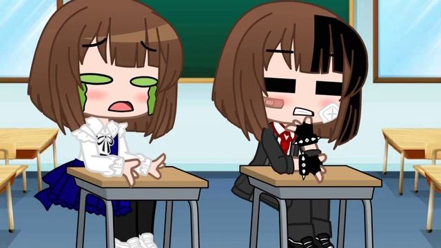Я спать хочу, я есть хочу!/My irl Oc and My Dark irl Oc/Meme/ (Gacha Art)💦?