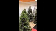 Наши искусственные ели в одном из шоурумов наших опто?