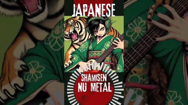Shamisen × Nu Metal #shorts  #japaneseculture #japanesemusic #japaneseanime