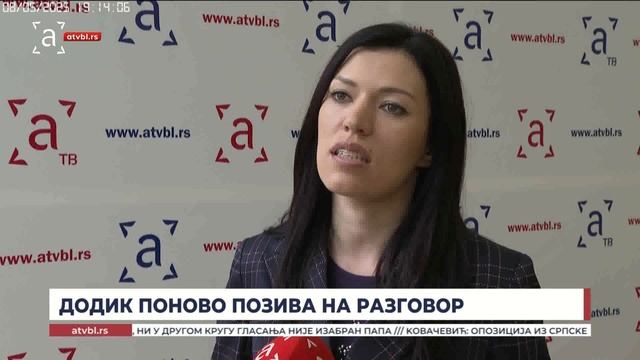 Додик поново позива на разговор