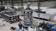 Пресс-эспандер усилием 1000 тонн для правки жаропрочных колец по диаметру