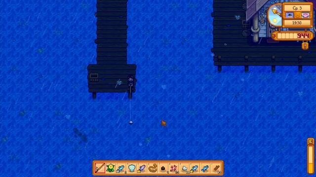 Деньки рыбака в Stardew Valley