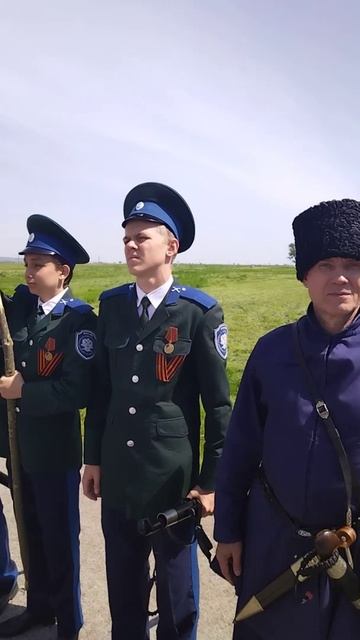 Шермиции. Гости из Саратова на казачьих сборах в станице Старочеркасской