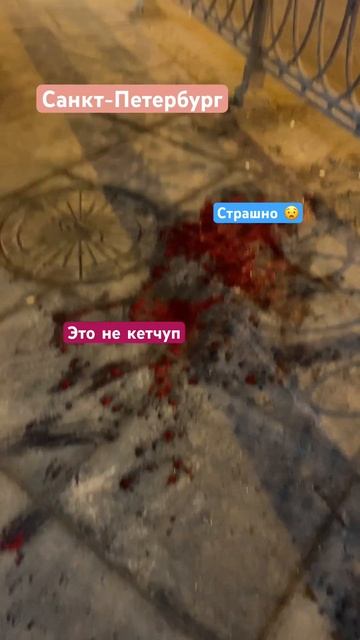 Не выходите ночью гулять в Питере, это может быть опас?