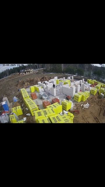 Один день стройки - 15 апреля.  Каждый новый день и история на канале.