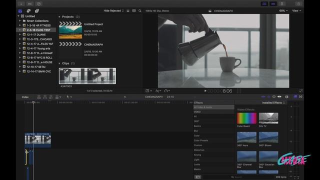HOW TO EASILY CREATE A CINEMAGRAPH ON FCPX