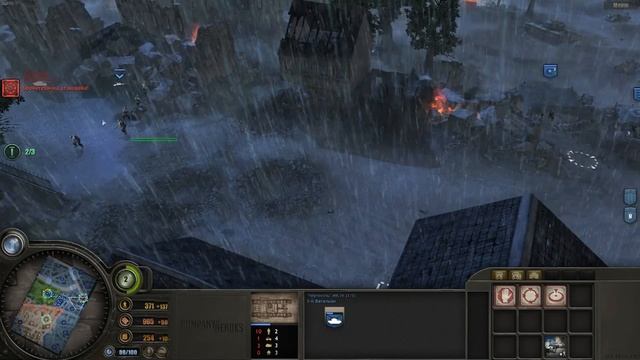 Прохождение на ЭКСПЕРТЕ Company of Heroes - Opposing Fronts. Часть 26. Кан: Лобовая атака!