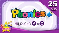 АНГЛИЙСКИЙ ЯЗЫК ДЛЯ ДЕТЕЙ | ABC Phonics Alphabet - Letter A to Z | Learning English for kids
