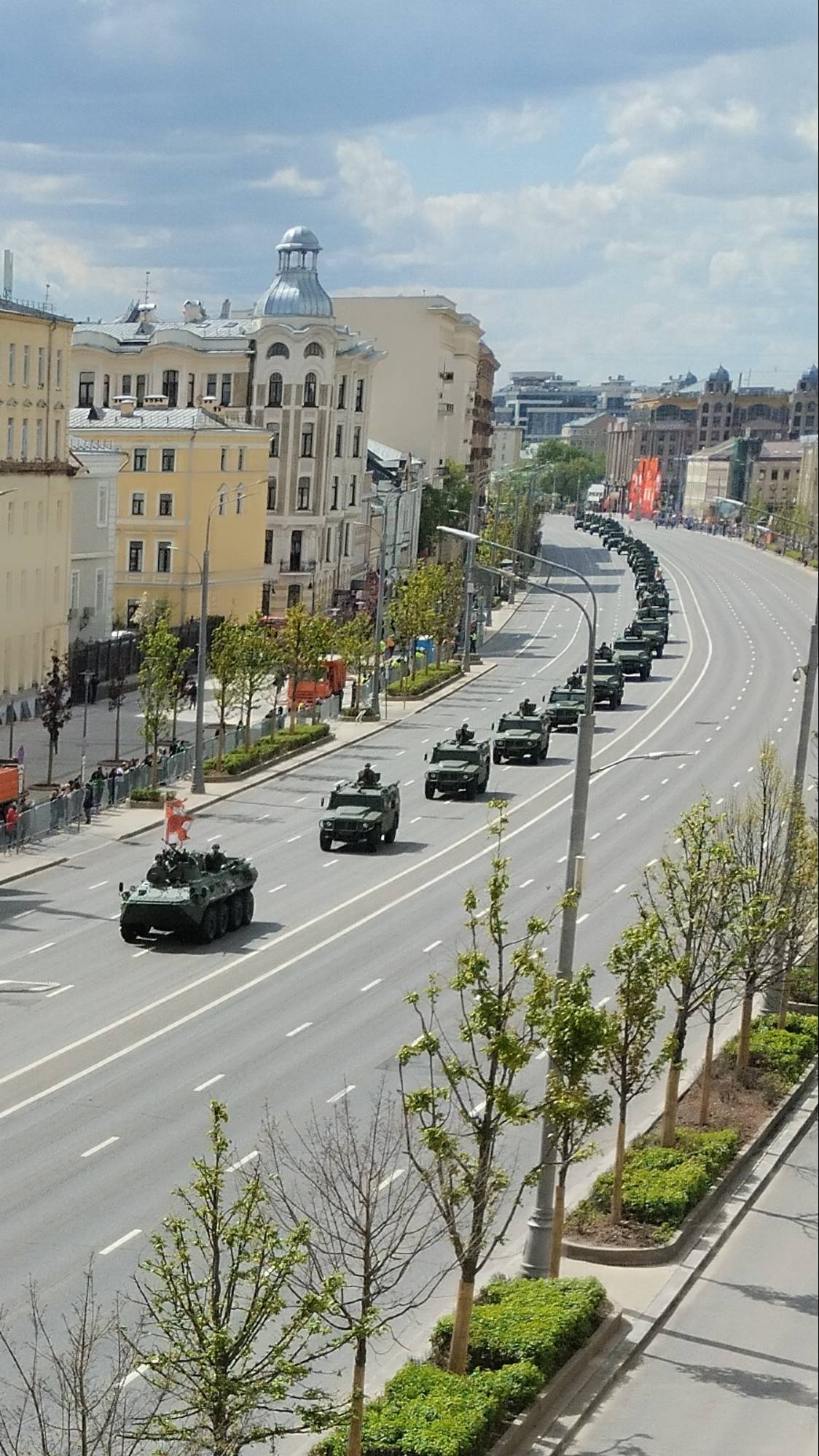 Репетиция Парада Победы в Москве, 7 мая 2025 г., часть 4