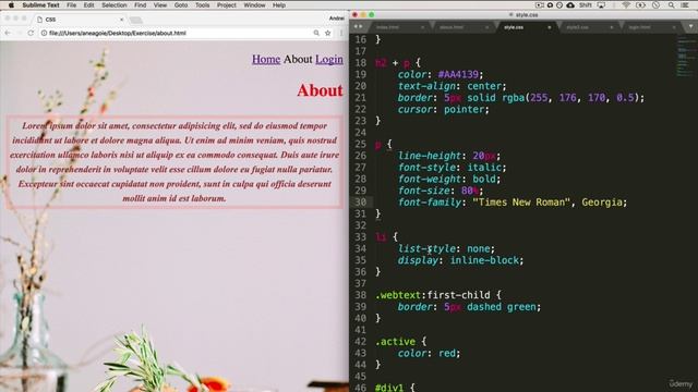 211 Text and Font