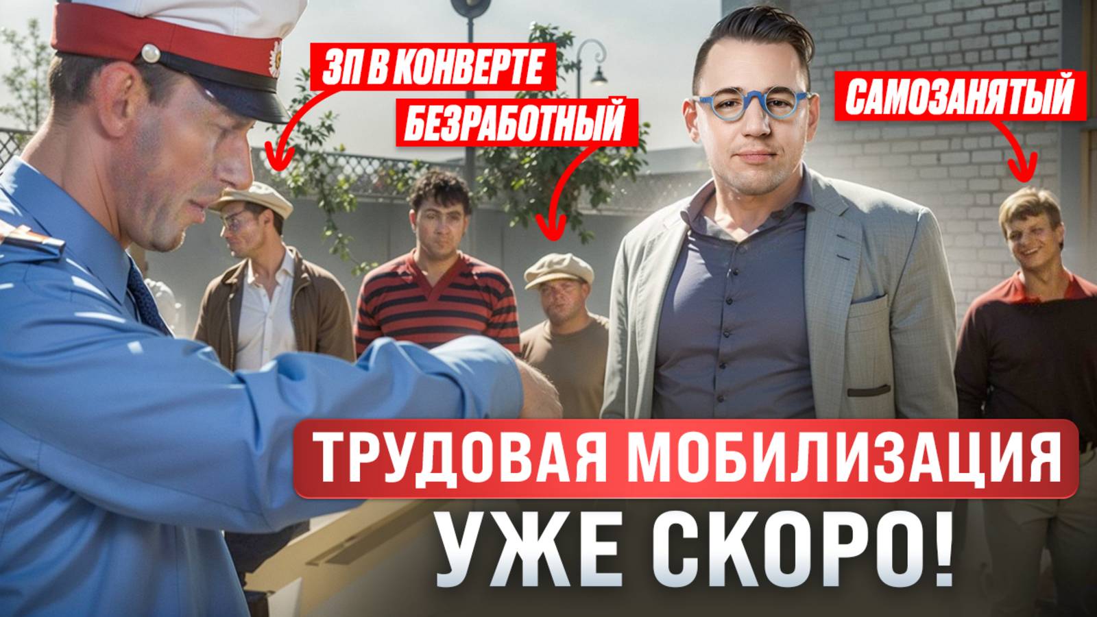 Трудовая мобилизация. За безработных и самозанятых скоро возьмутся!