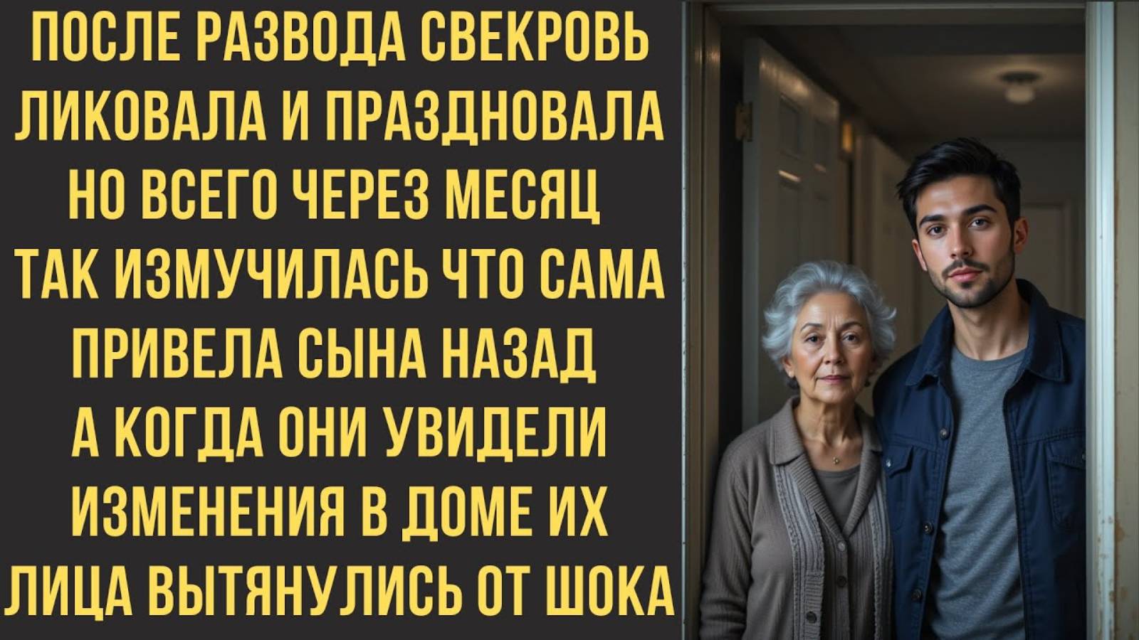 Истории из жизни. После развода свекровь ликовала Жизненные истории, Аудио рассказы слушать
