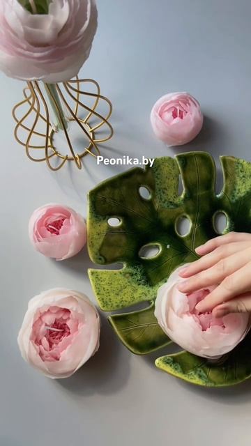Свечи-бутоны Пионы. Конда сезон пионов всегда😄 #свечи