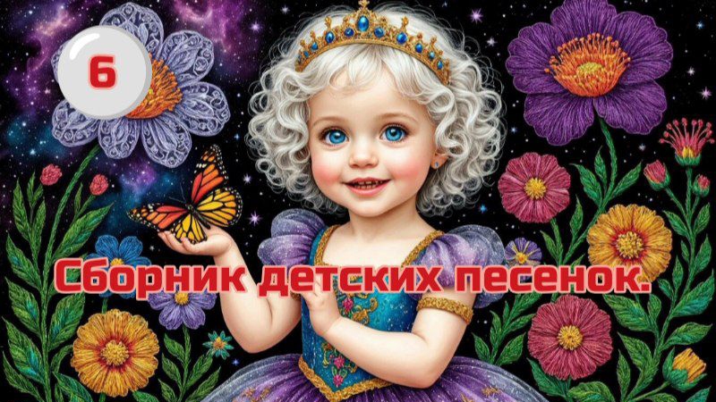 Сборник детских песенок. 🌞 Детям. 🌞 6-я часть