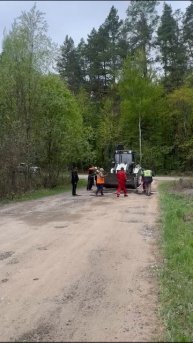 Ямочный ремонт дорог , н.п.Красный Бор , СНТ "Нефтехимик", СНТ "Домостроитель" 3.