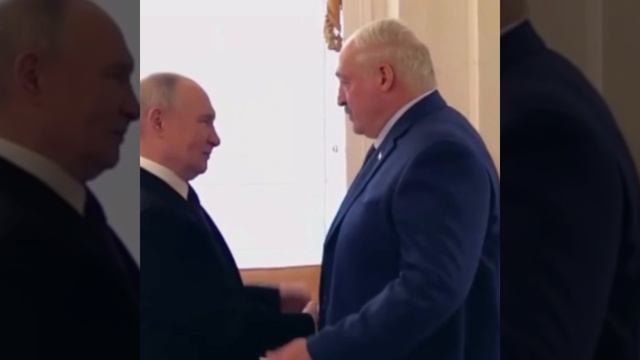 Владимир Путин встретился с Александром Лукашенко