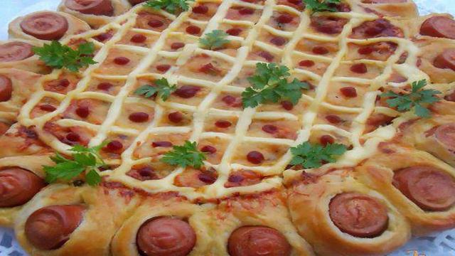 Пицца Цветок