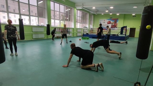 Круговая тренировка боксёра 8.05.2025