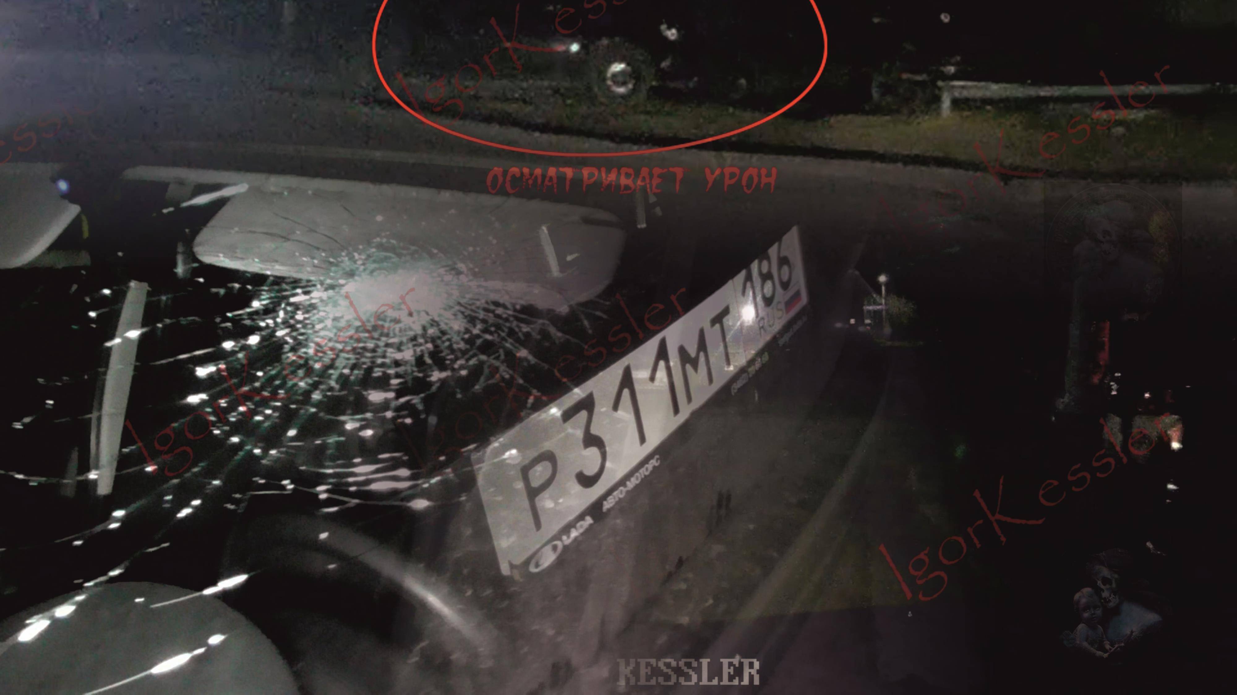 Врезался в УАЗ на Гранте и скрылся к "Волне" в Сургуте