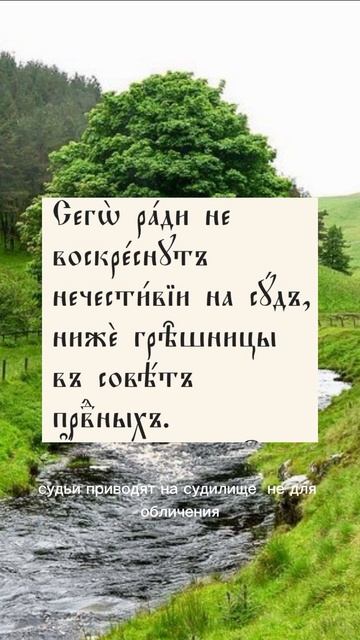 Не восстанут нечестивые