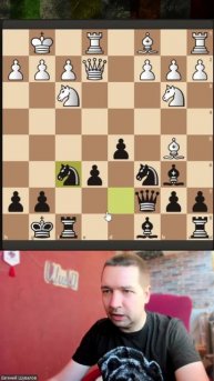 Ферзь с конем в атаке - Французская защита