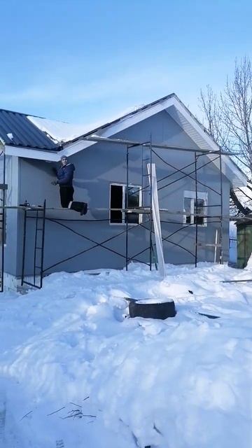 дом из Сип панелей, Камчатка